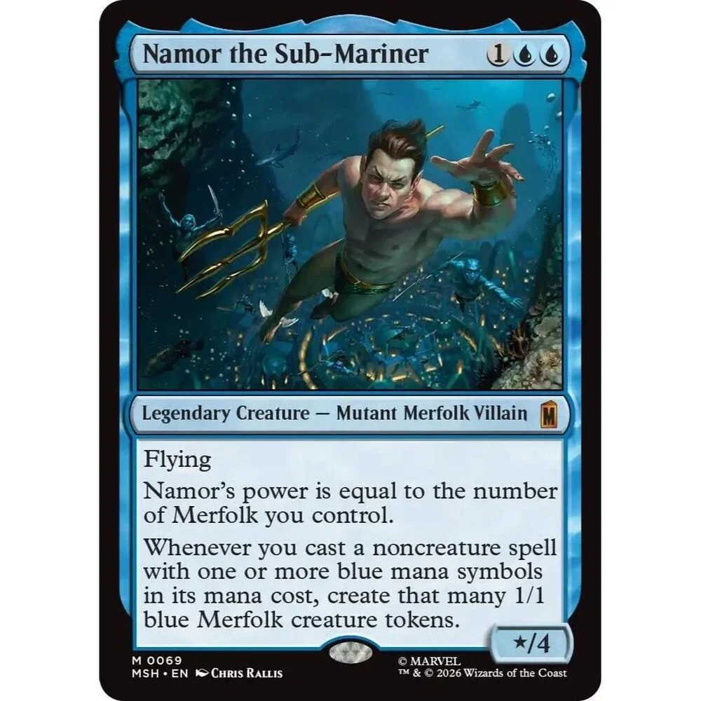Namor the Sub-Mariner | MSH | 69 | NM/Mythic | 080-MTG-A